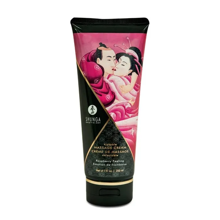 Crme massage comestibleMassage cream SensMystique Couples