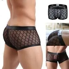 Vibrators Sexy mesh Transparent Boxer Shorts Pleasure Zones