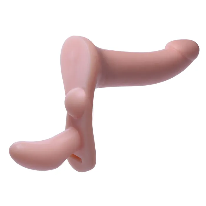 Strap U Double Penetration Strap On Harness XR Brands Female Sex Toys