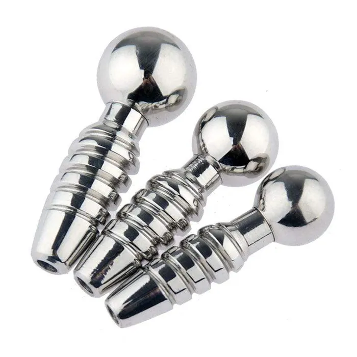 CHASTITY CAGE CO Male Sex Toys Super Short Hollow Penis Plugs