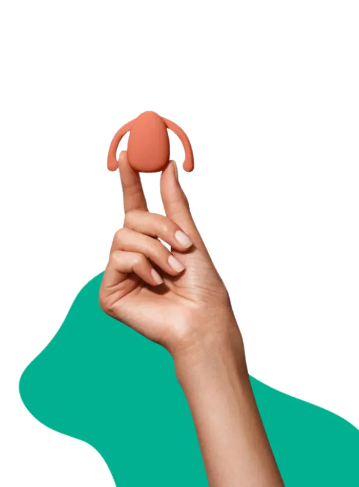Dame Products Female Sex Toys Dame EVA II HandsFree Clitoral Stimulator and Couples Vibrator