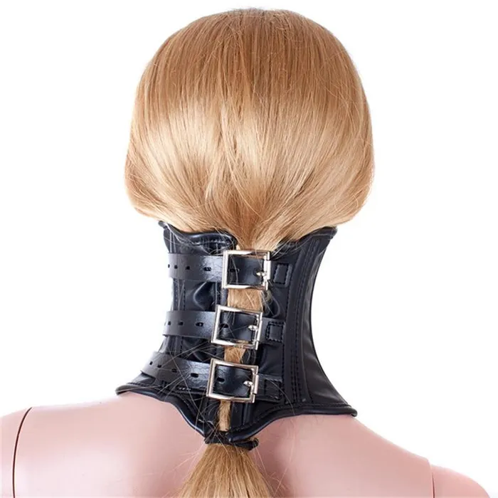 House of Dasein Anal Collars Leashes Sexy Black Leather Neck Corset Masked Mystery Submissive Bdsm Fetish