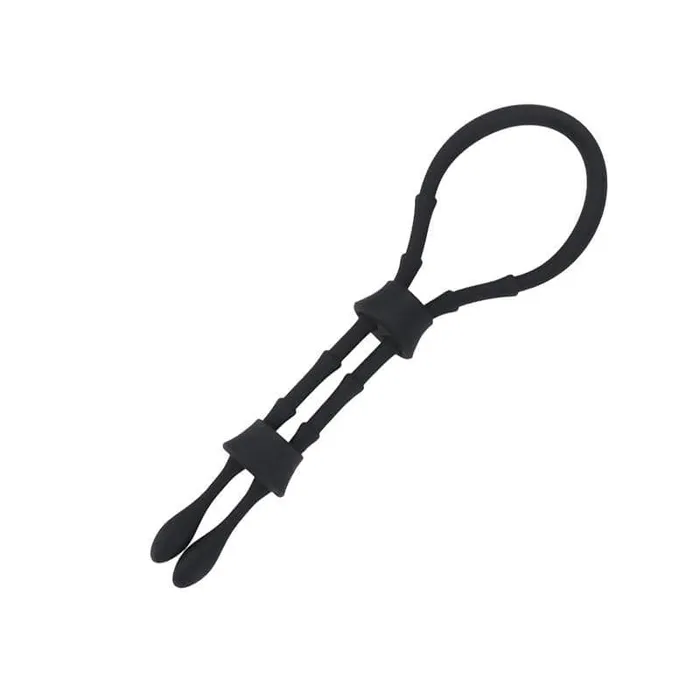 Male Sex Toys CHASTITY CAGE CO Silicone Ball Stretch Cord Set Male Sex Toys CHASTITY CAGE CO Silicone Ball Stretch Cord Set