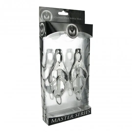 Nipple Clitoral Toys Ringed Monarch Nipple Vice Master Series