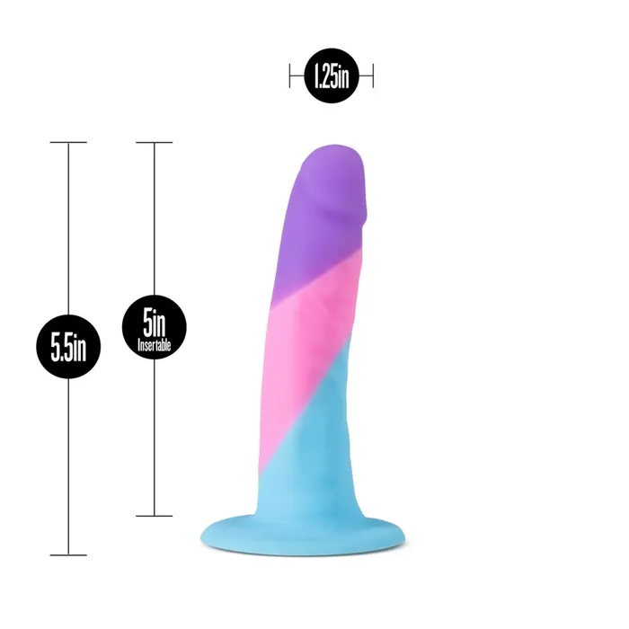 Avant D15 Vision of Love Silicone Dildo 55 inch Blush Anal